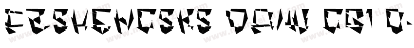 FZSHENGSKS DAIW GB1 0字体转换